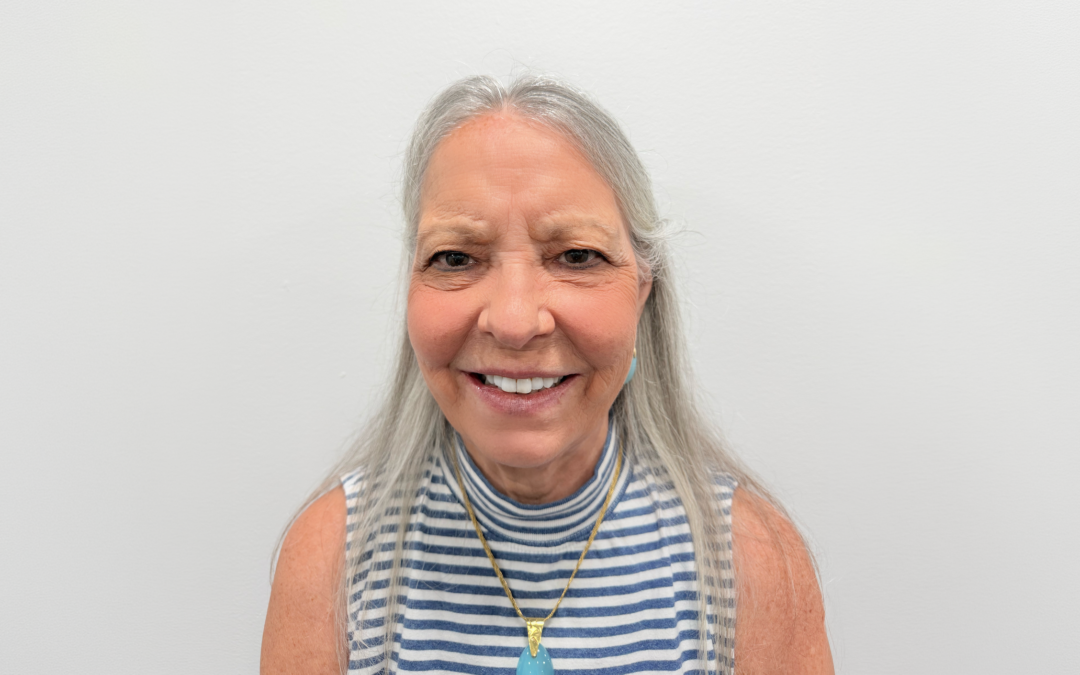 woman smiling